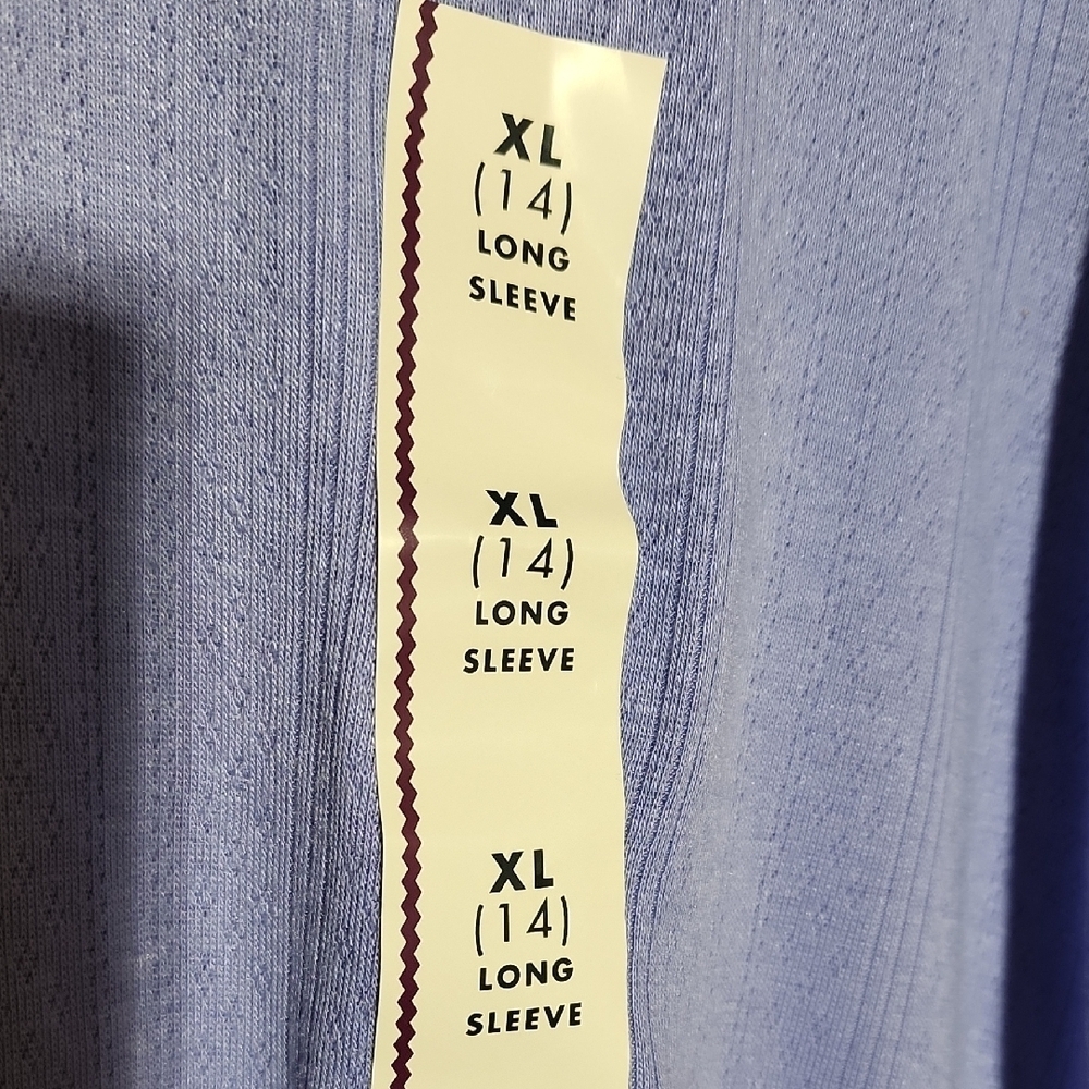 Cat & Jack Long Sleeve Tee - Light Purple - Picture 3 of 7